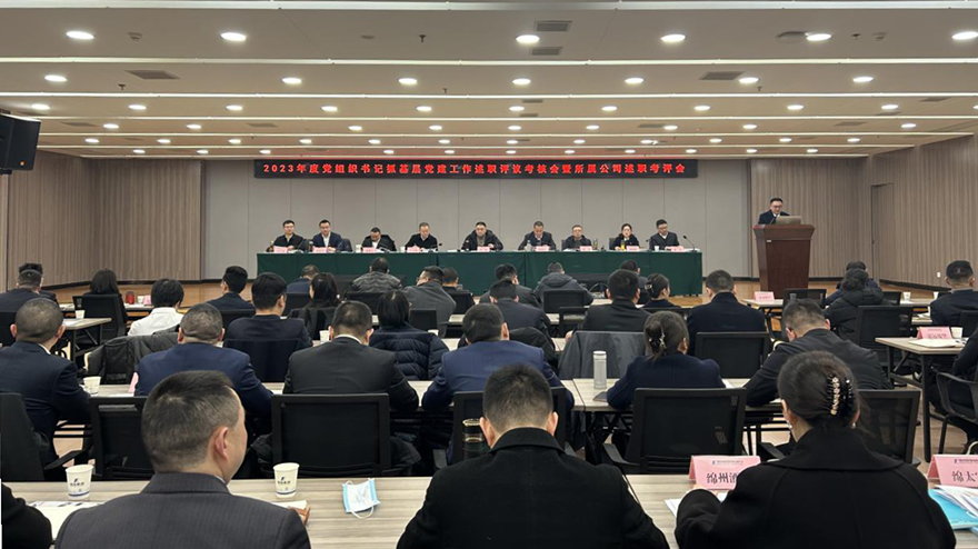 天辰平台集团党委召开2023年党组织书记抓基层党建述职评议会 天辰平台集团党委召开2023年党组织书记抓基层党建述职评议会