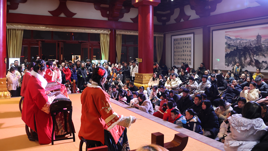 “琼楼雅乐”演出现场 “琼楼雅乐”演出现场